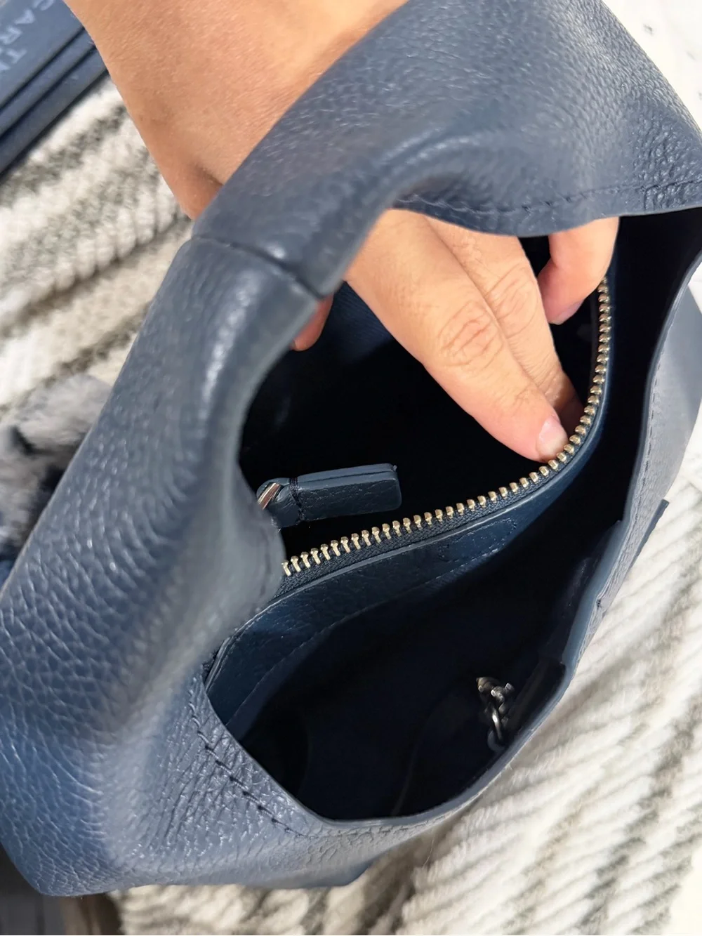 Marc Jacobs The Sack Bag Mini Blue Sea